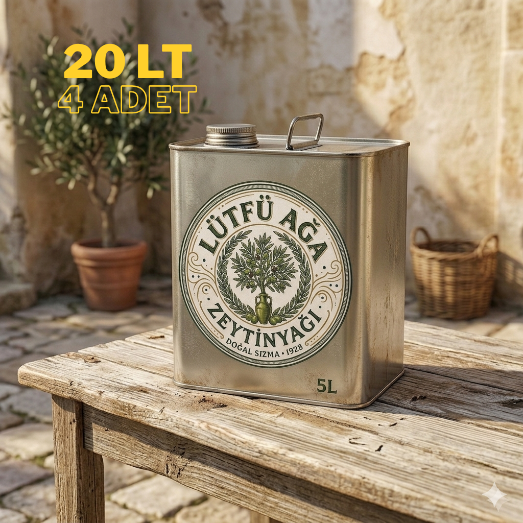 Naturel Sızma Zeytinyağı 20 lt